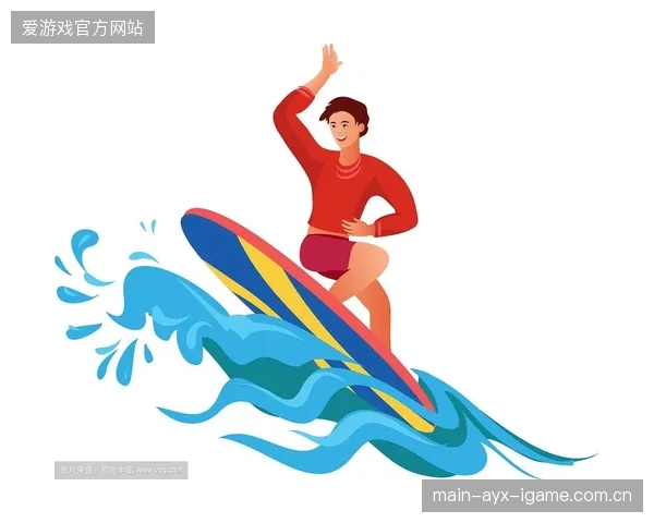 冲浪选手抓住浪峰一气呵成完成整套动作——潮峰者新季系列的极致演绎